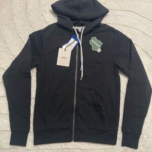 WEAR By Erin Andrews MILWAUKEE BUCKS Full Zip Lightweight Hoodie Womens XS Logo
